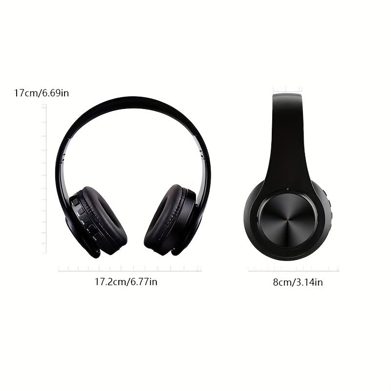 B39 Wireless Luminous Earphone Headwear, Foldable & Retractable, 3.5mm Jack, Condenser Mic, Push Button Volume Control, Non-Waterproof, for Cellphones, USB Type-C Charging, 150mAh Rechargeable Battery, 2.5W-14W, Anime Theme,